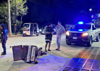 Fue “mandadito” al suelo