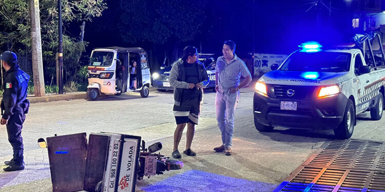 Fue “mandadito” al suelo