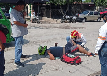 Derrapó y se quebró su bracito