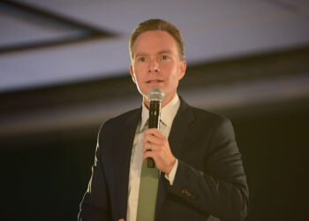 El senador chiapaneco Manuel Velasco Coello