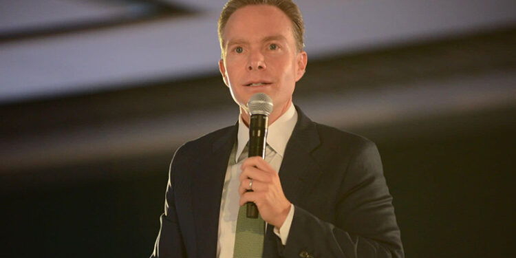 El senador chiapaneco Manuel Velasco Coello