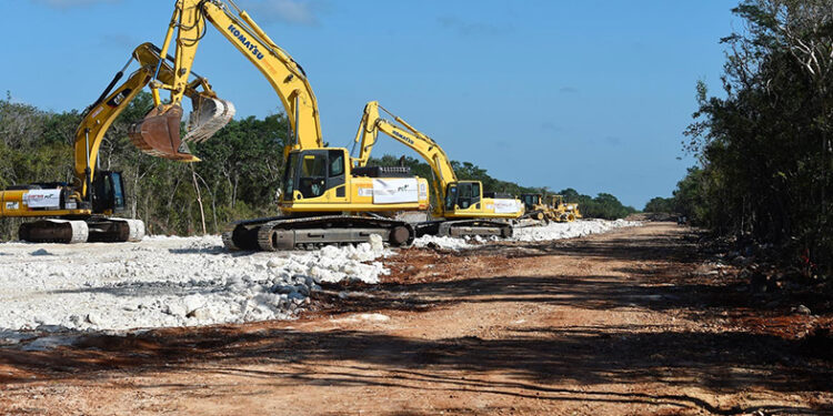 Avanza la obra del Tren Maya