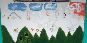 Destruyen mural hecho por niños