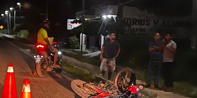 Brutal impacto lo manda a la tumba