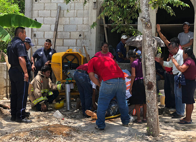 Alud de tierra los mató