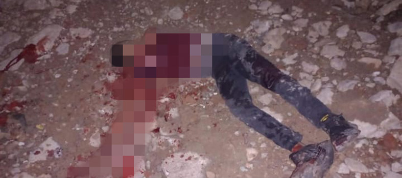 Le dieron ocho estocadas