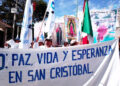 Peregrina por la paz