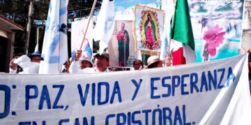 Peregrina por la paz