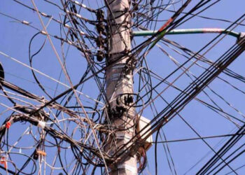 Cableado aéreo, tema que debe atenderse