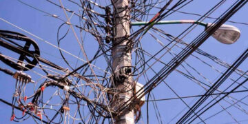 Cableado aéreo, tema que debe atenderse