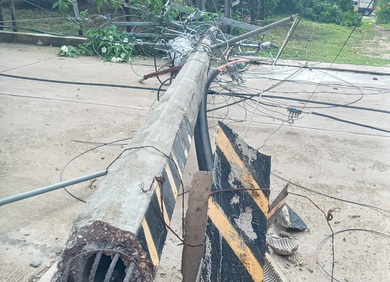 A oscuras más de 300 familias