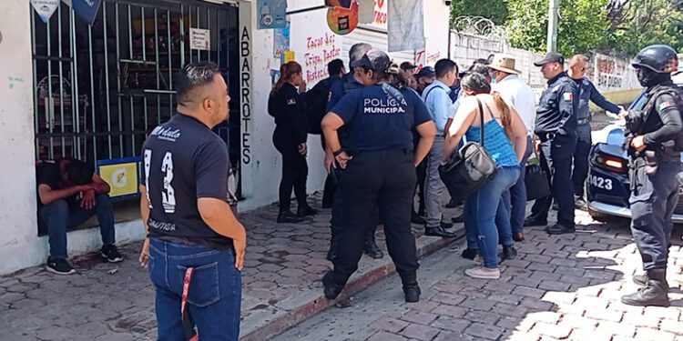 Quedó bombo de tanto golpe