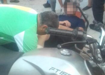Tres lesionados en encontronazo