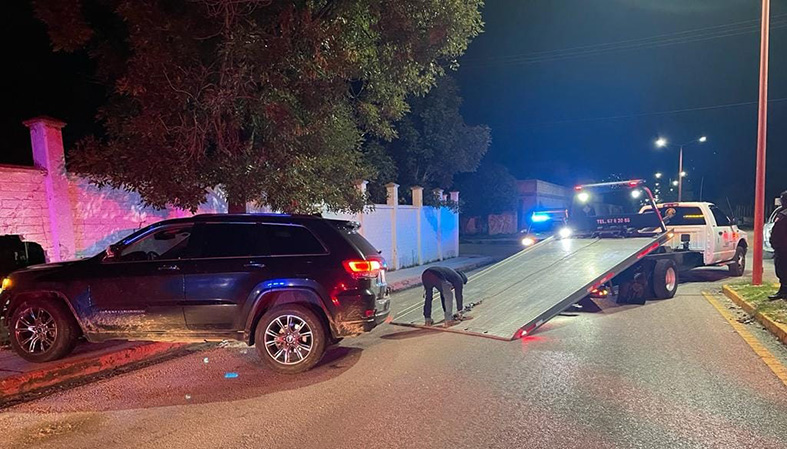 Se quiso meter al panteón