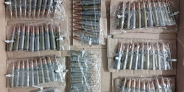 Localizan cartuchos útiles abandonados