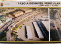 Colocan primera piedra del Paso a Desnivel Vehicular San Juan