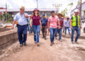 Supervisa avance de parque central