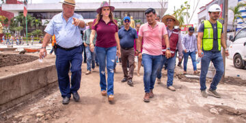 Supervisa avance de parque central