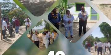 Se benefician 40 familias