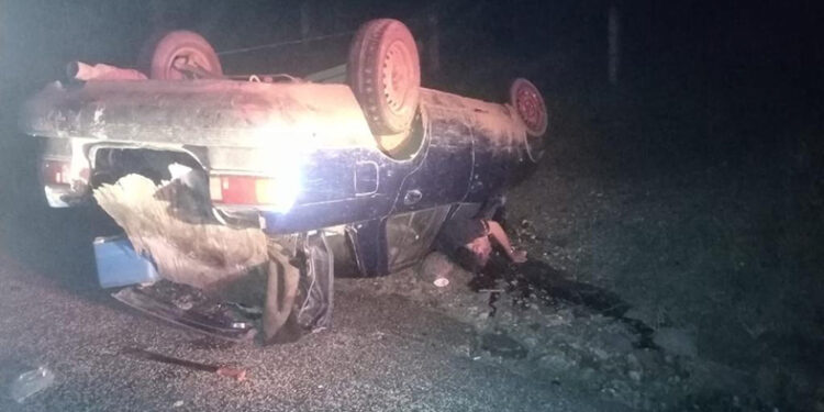 Perdió la vida en una cuneta