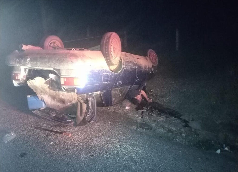 Perdió la vida en una cuneta