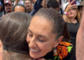 Presente en el último acto de Claudia Sheinbaum