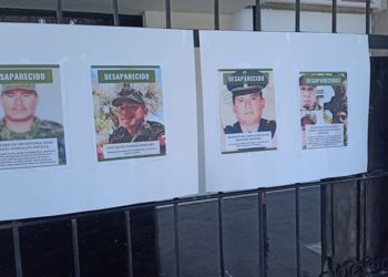 Se manifiestan por militares desaparecidos