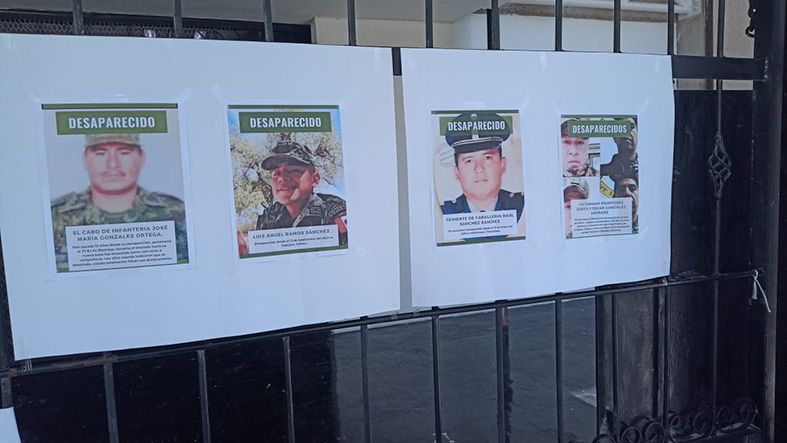 Se manifiestan por militares desaparecidos