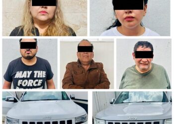 Desarticulan banda de roba carros
