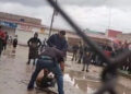 Lo dejaron bombo a golpes