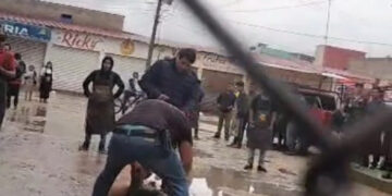 Lo dejaron bombo a golpes