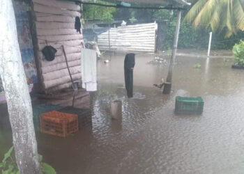 Lluvias golpearon tres municipios