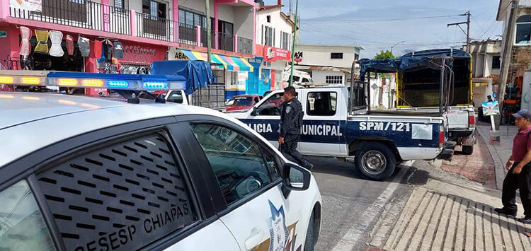 Eficiente trabajo de la policía