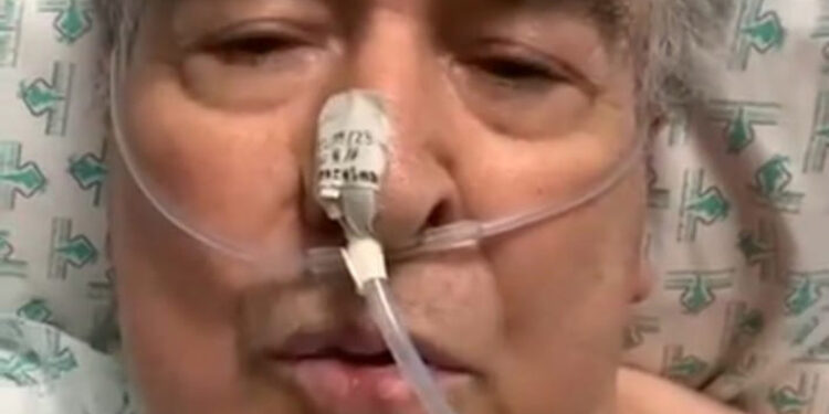 Se encuentra grave de salud