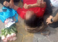 Lanza por los aires a mujer