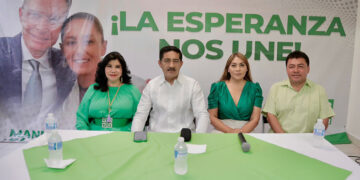 Enoc llamó al PVEM a recibir a Sheimbaun