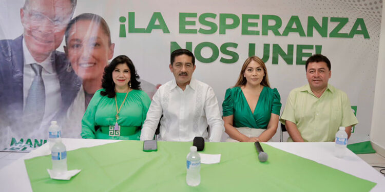 Enoc llamó al PVEM a recibir a Sheimbaun