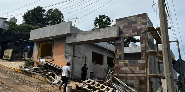 Falleció dentro de una construcción