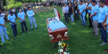 Murió en un partido de futbol