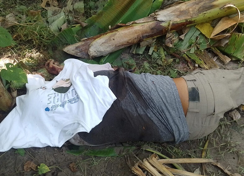 Lo “cocieron”a balazos