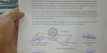 Expulsan a profesor de Anexo Misija