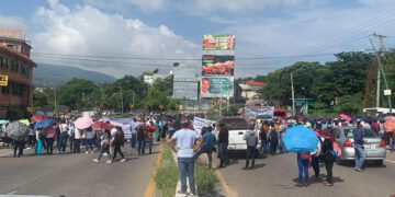 Provoca caos en la entidad