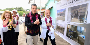 Inaugura reconversión del Centro de Salud