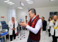 Inauguró el servicio de hemodiálisis en el Hospital de la Mujer
