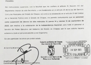 Confirman suspensión de labores