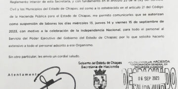 Confirman suspensión de labores