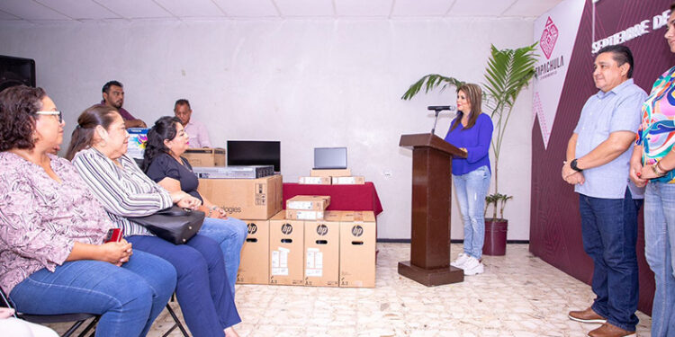 Entrega equipos informáticos