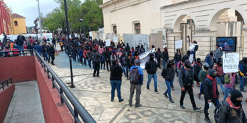 Zapatistas hostigados por ejidatarios