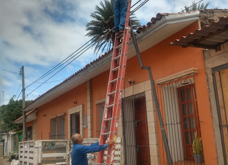 Calles alumbradas dan seguridad