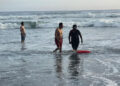Se lo iba a tragar el mar